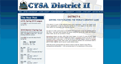 Desktop Screenshot of cysadistrict2.org
